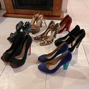 Name brand heels, Steve Madden, dolce vita + more